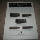 Parasound HCA-1206,1200II,2200II,PLD-1500 Pre Ad fr 94