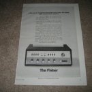 The Fisher TX-1000 120 watt Ad from 1968