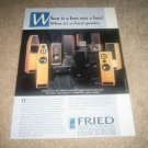 Fried R/5,Beta V,Q5,A/5,D/2 Sub Speaker AD from 1994