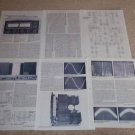McIntosh MC-2205 Amplifier Review,6 pgs,Full test,RARE!