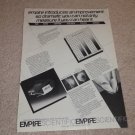 Empire 1000gt,900gt Cartridge Ad, 1980, Articles