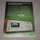 Sansui SC-5100 Cassette Ad, 1977,Article,Specs,Color