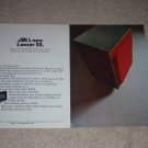 JBL Lancer 55 Speaker AD, 1971, Article, 2 pgs, Color