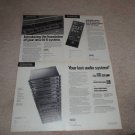 NAD 2600,2400,2100 Amplifier Ad, Entire 1989 Line,4 pgs