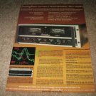 Soundcraftsmen MA 5002 Amp Ad from 1978, color, with EQ
