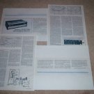 Tandberg TR 2075 mk II Receiver Review,4 pgs,1978