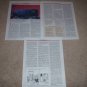 Harman Kardon HK6900 Amplifier Review,3 pgs, 1990, RARE