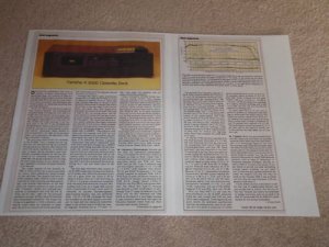 Yamaha K-2000 Cassette Review, 2 pgs, 1983, Specs, Test