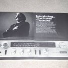 Sony 222 Receiver Ad, 1970,2 pgs,Article,Specs