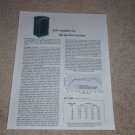 ADC 303b Speaker Review, 1972, 1 pg, Specs, Full Test