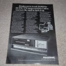 Panasonic SA-4000 Receiver Ad, 1969, Article, Rare Ad!