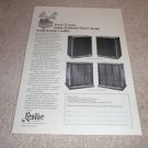 Leslie plus 2 430, 450 speaker Ad from 1973 #2