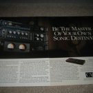 CARVER TFM-25,C-16,TX-12 Ad from 1989,2 pages! AMP,PRE