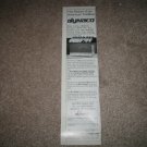 Dynaco Stereo 70 II Amplifier AD from 1991, near-mint