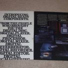 Sony ES Line Ad, 1983, Receiver, CD, Speaker,Cassette