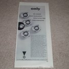 JBL 075 TWEETER Ad,specs,Article, RARE, 6"x11"