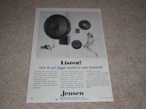 Jensen PR-200 Speaker Ad, 1966, Article, Drivers Ad