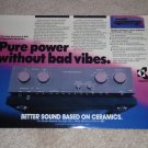 Kyocera A-910 Amplifier Ad, 1984,Article,Specs, Rare Ad