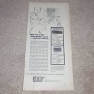 Altec 1520a Amplifier Ad,1955,Article, Specs,1530a also