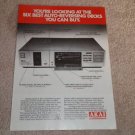 Akai Dragon Slayer GX-R99 Cassette Ad,1984,Article,RARE