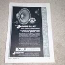 Jensen Duax Speaker Ad, 1957, KTX-2 Horn Ad, Specs