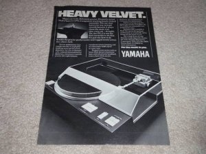 Yamaha PX-2 Rare Turntable Ad, 1982, Article, PX-3