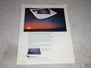 Nakamichi 600 II Tape Deck Ad, Specs, RARE!