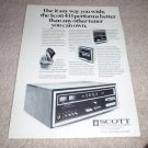 Scott 433 Tuner, Rare! Digital, Ad from 1972