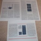 Phase Linear PHASE III Speaker Review,3 pgs,1979, RARE!