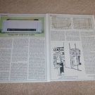 Perreaux PMF 2150b Amplifier Review,1983,2 pgs, Rare!