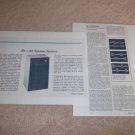 JBL L166 Speaker Review,2 pgs,1977, Full Test, Rare!