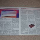 Adcom GFA-555 Amplifier Review, 1986,2 pgs, Full Test!