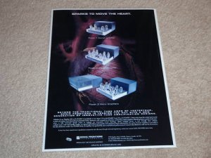 Sonic Frontiers Power 1,2,3 Tube Amplifier Ad,1997,spec