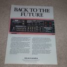 Marantz Century SR3600 Receiver Ad, 1988, Article,Specs
