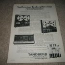 TANDBERG Ad from1973,TCD-300,9000x,3300x