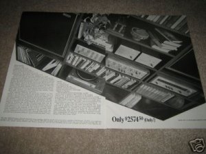 Sony System Ad,1967,TA-1120,TA-3120,-TA-4300,St-5000w,