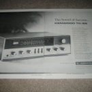 Kenwood TK-66 Receiver 2 page Ad from 1968