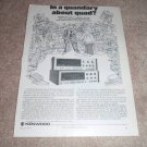 Kenwood QUAD Receiver AD from 1975,KR-9940,8840, specs
