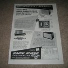 Radio Shack Realistic Speaker Ad from 1958