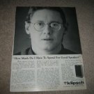Klipsch KG4 Speaker AD from 1987, KG-4