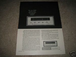 Harman Kardon T300x Tube Tuner AD from 1961
