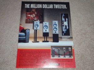 Energy e-Series Ad, 1991, Article, Hyperdome Tweeter