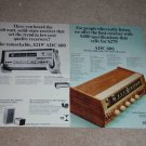 ADC 6060 Receiver Ad,1967,Specs,Article,2 sided,RARE!