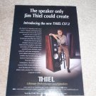 Thiel Speakers Ad, 1998, CS 7.2, Article, Jim Thiel