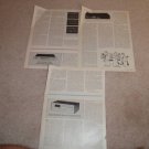 Accuphase C-220 Disc Equalizer Review, 3 pgs, 1974