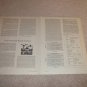 Revox A-700 Open Reel Review, 3 pgs, Full Test, 1975
