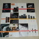 Polk 24 page Brochure, 1990, SRS, SDA, RTA, Specs, Info