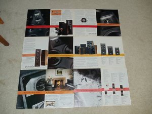 Polk 24 page Brochure, 1990, SRS, SDA, RTA, Specs, Info