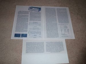 Sony TAE-8450 Preamp Review, 3pgs,1975,Full test, RARE!