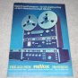 Revox A700 Open Reel,A720 Pre,A722 Amp Ad 1974, Nice!